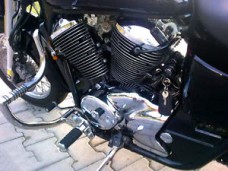 Honda Shadow VT 750 C2, RC 44 Engine Guard with Built In Foot Pegs